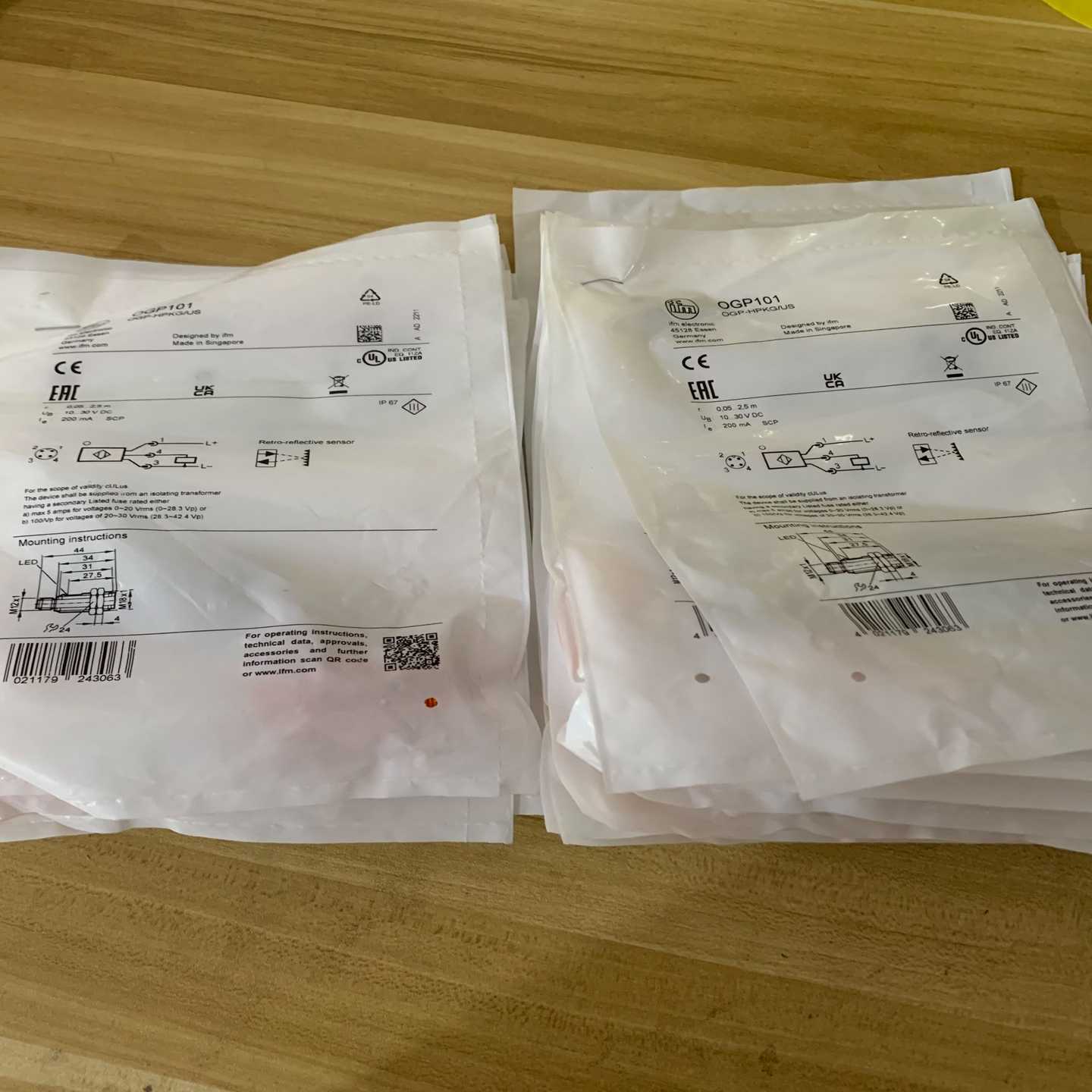 OGP101全新原装易福门IFM光电开关