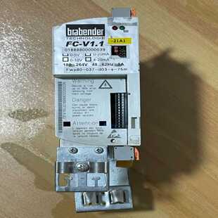 【议价】Brabender驱动器FC-V1.1Fwp80-037适用
