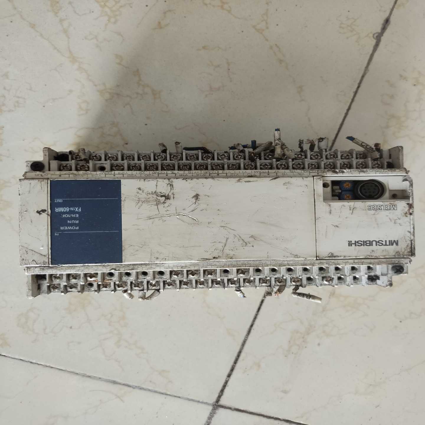 议价原装拆机三菱拆机plcFX1N-60MR-YL一件