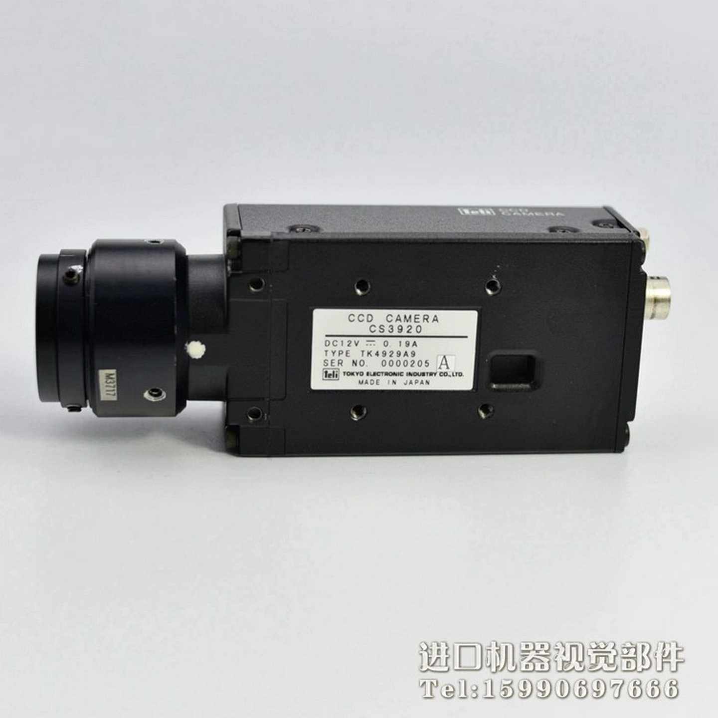 询价teliCS3920黑白CCD工业相机二手现货9成新