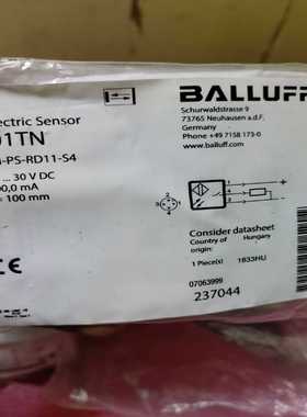 BALLUFF/巴鲁夫，BOS01TN，2个巴鲁夫传感器【白零商行】