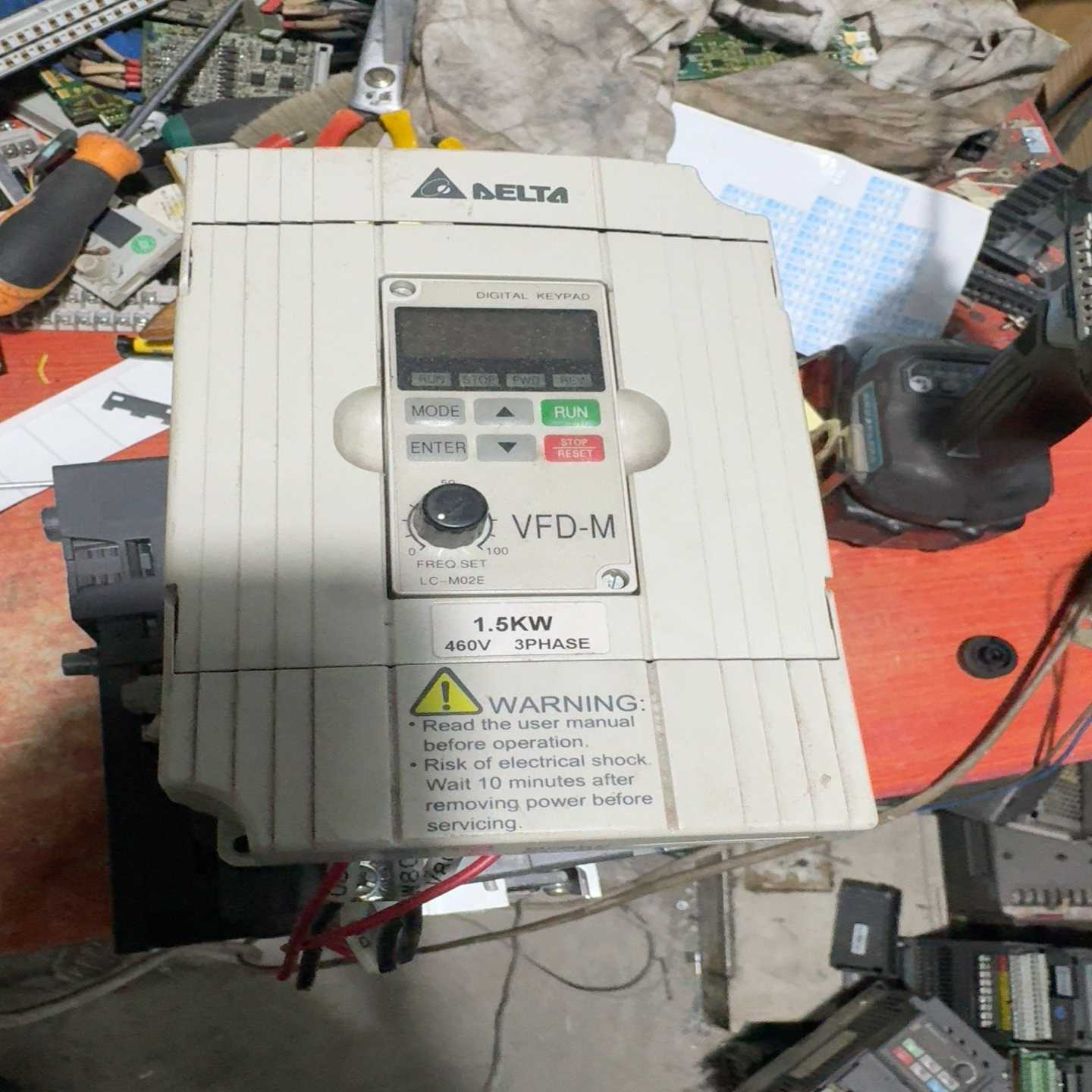 咨询-台达变频器VFD015M43B，1.5KW，460V三相，实