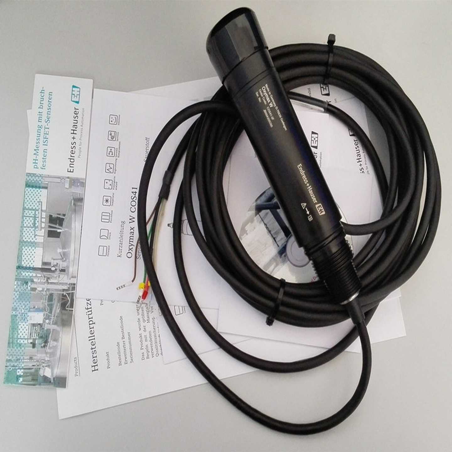 配件E+H溶解氧探头溶氧传感器COS41-4F原装现货COS41-2F议价