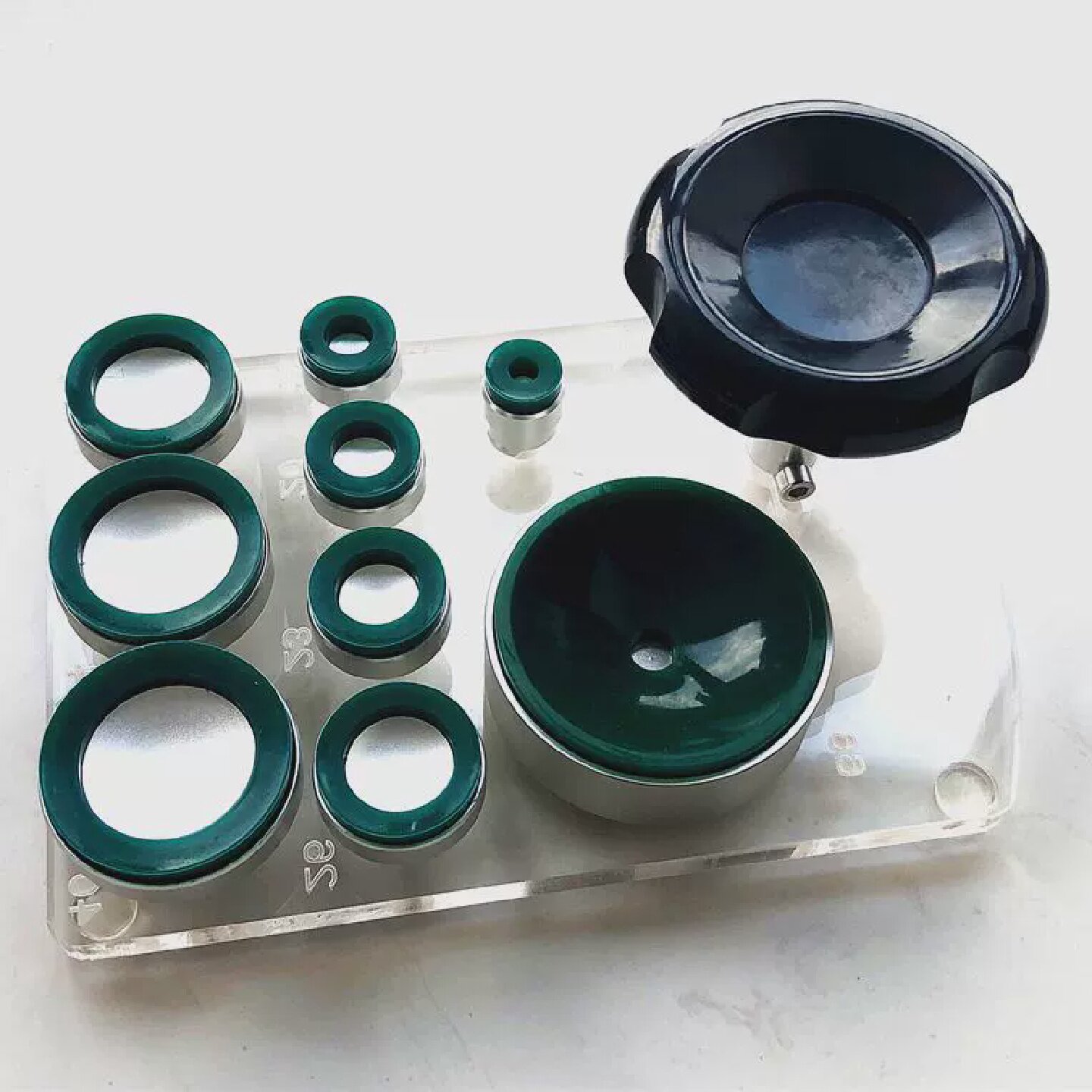 修表工具橡胶无痕开表器防刮伤开底盖机开底盖器抓力开表器