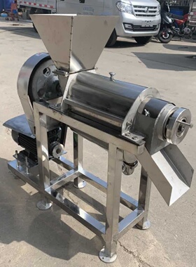 不锈钢韭菜脱水汁商用电动橙子榨汁机榨生姜汁设备