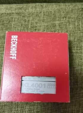 （洋洋设备）倍福模块KL4001，成色99新；带包装