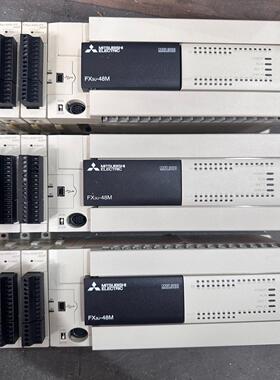 三菱PLCFX3U-48M原装正品，实物拍摄，成色如图，--议价商品