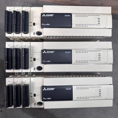 三菱PLCFX3U-48M原装正品，实物拍摄，成色如图，--议价商品