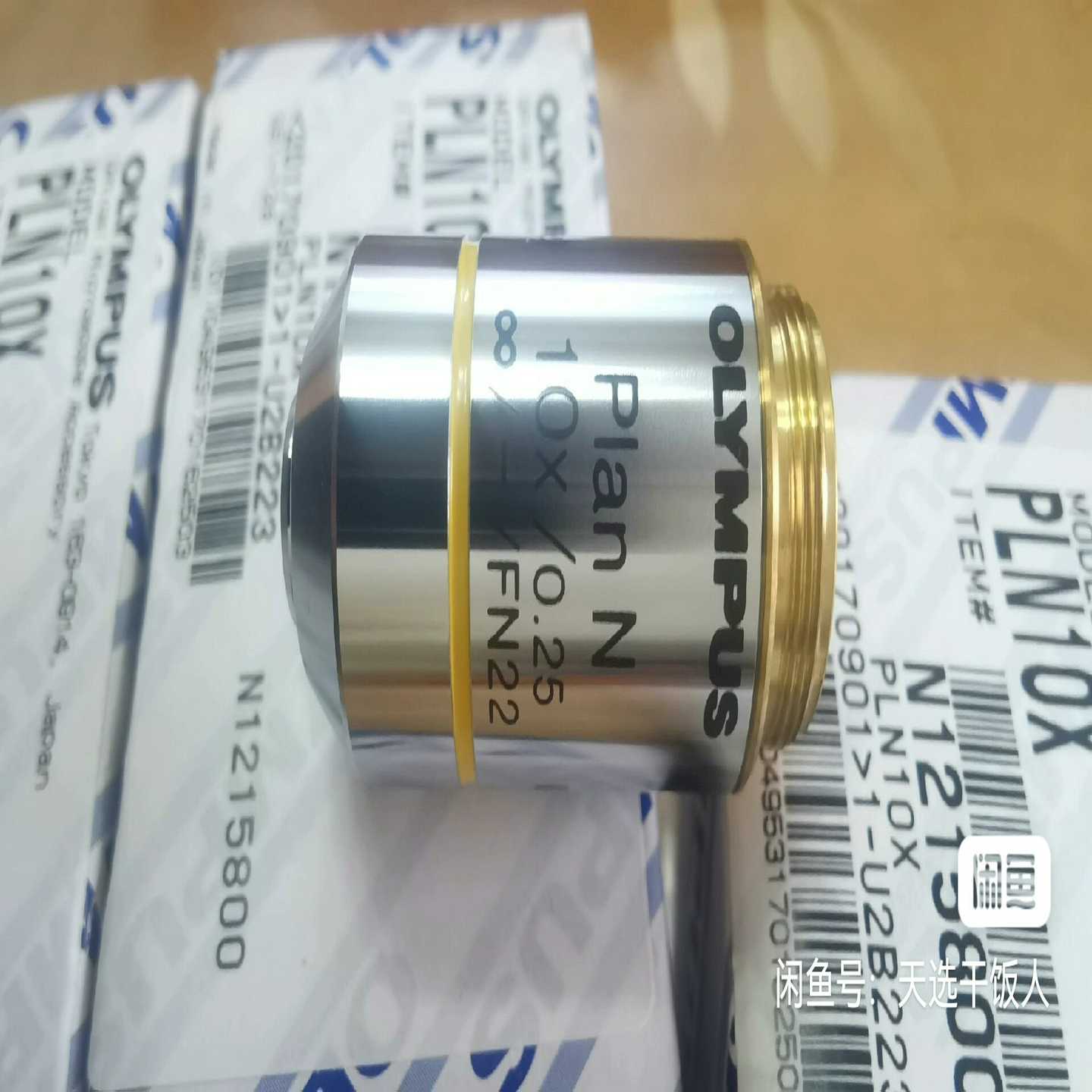 奥林巴斯planN10x物镜，原盒装！20倍物镜也有询价
