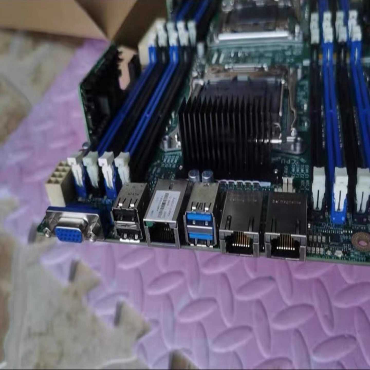 （议价）INTEL双路服务器主板S2600CW支持志强E5