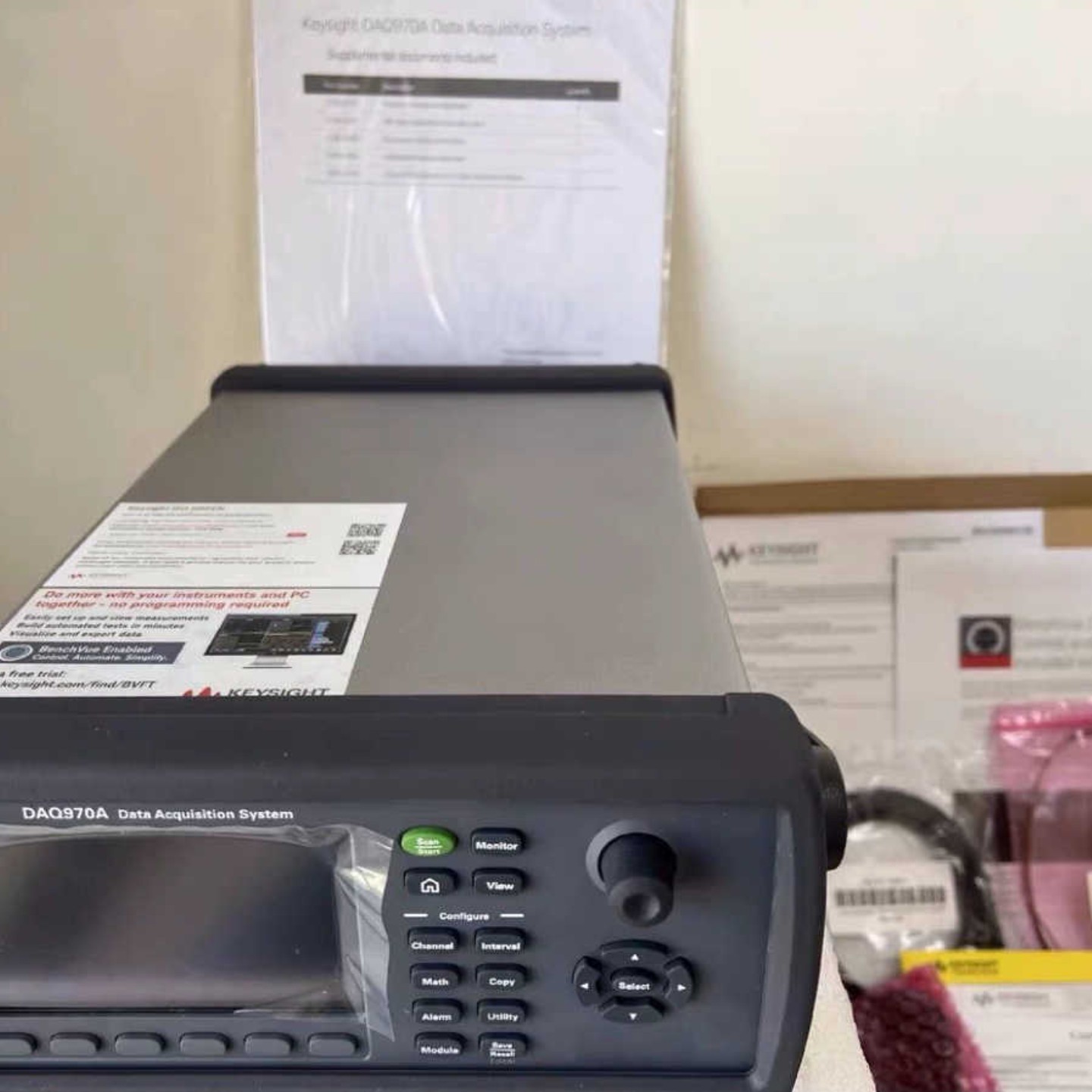 售前询价适用Keysight是德DAQ970ADAQ972A数据采集器议价
