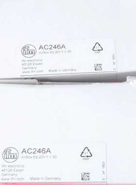 IFM AC246A 易福门AS-I AirBox 模块~询价