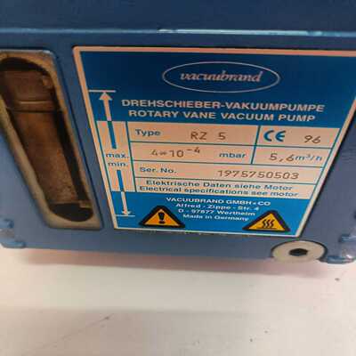 德国VACUUBRAND普兰德RZ5旋转叶片真空泵，型号R--议价商品