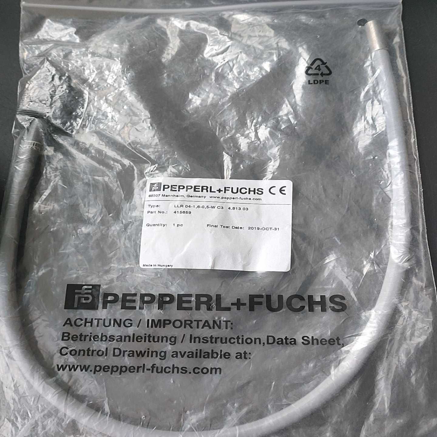 (询价)德国P+F传感器LLR 04-1.6-0.5-WC3 货号4