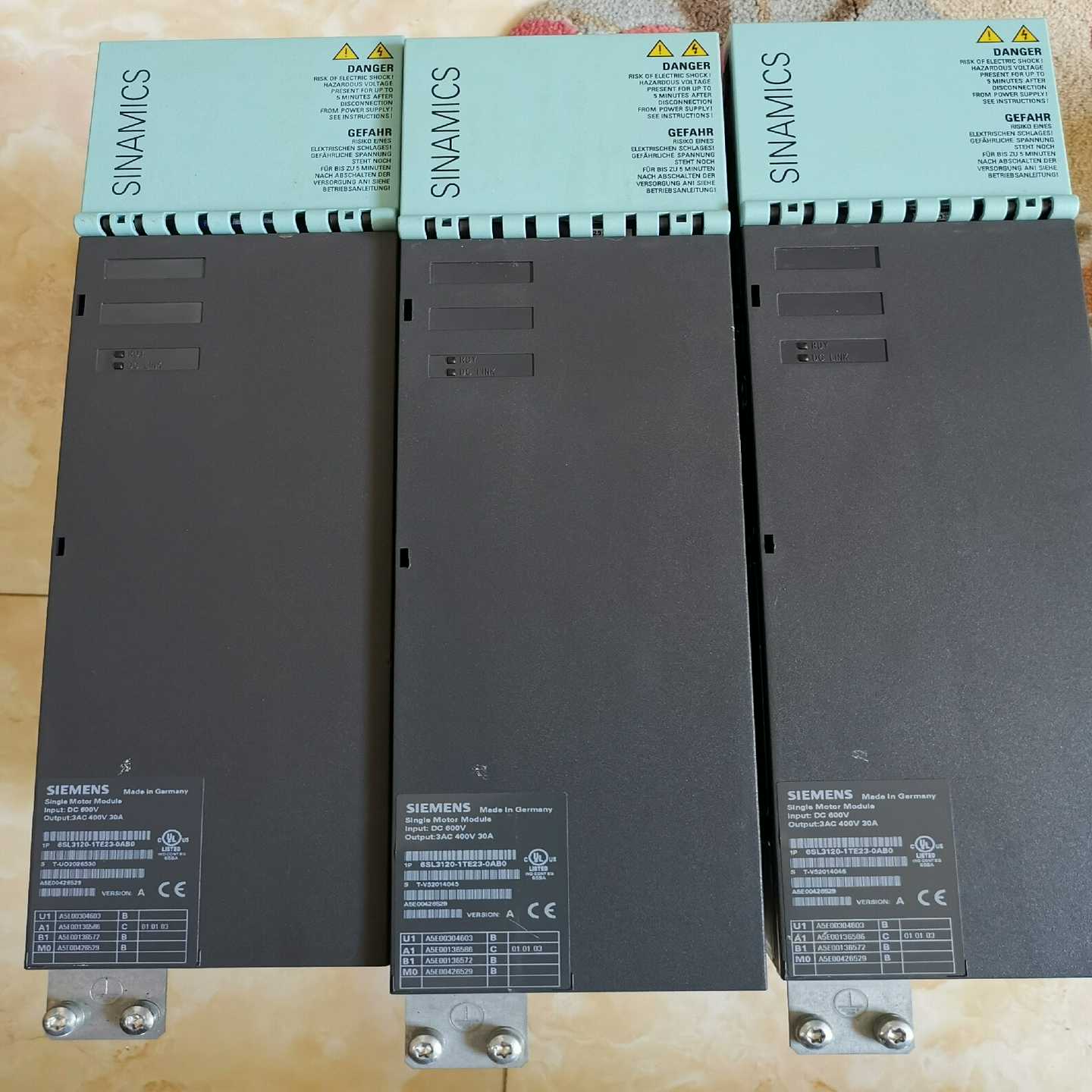 S120驱动器,6SL3120-1TE23-0AB0,议价