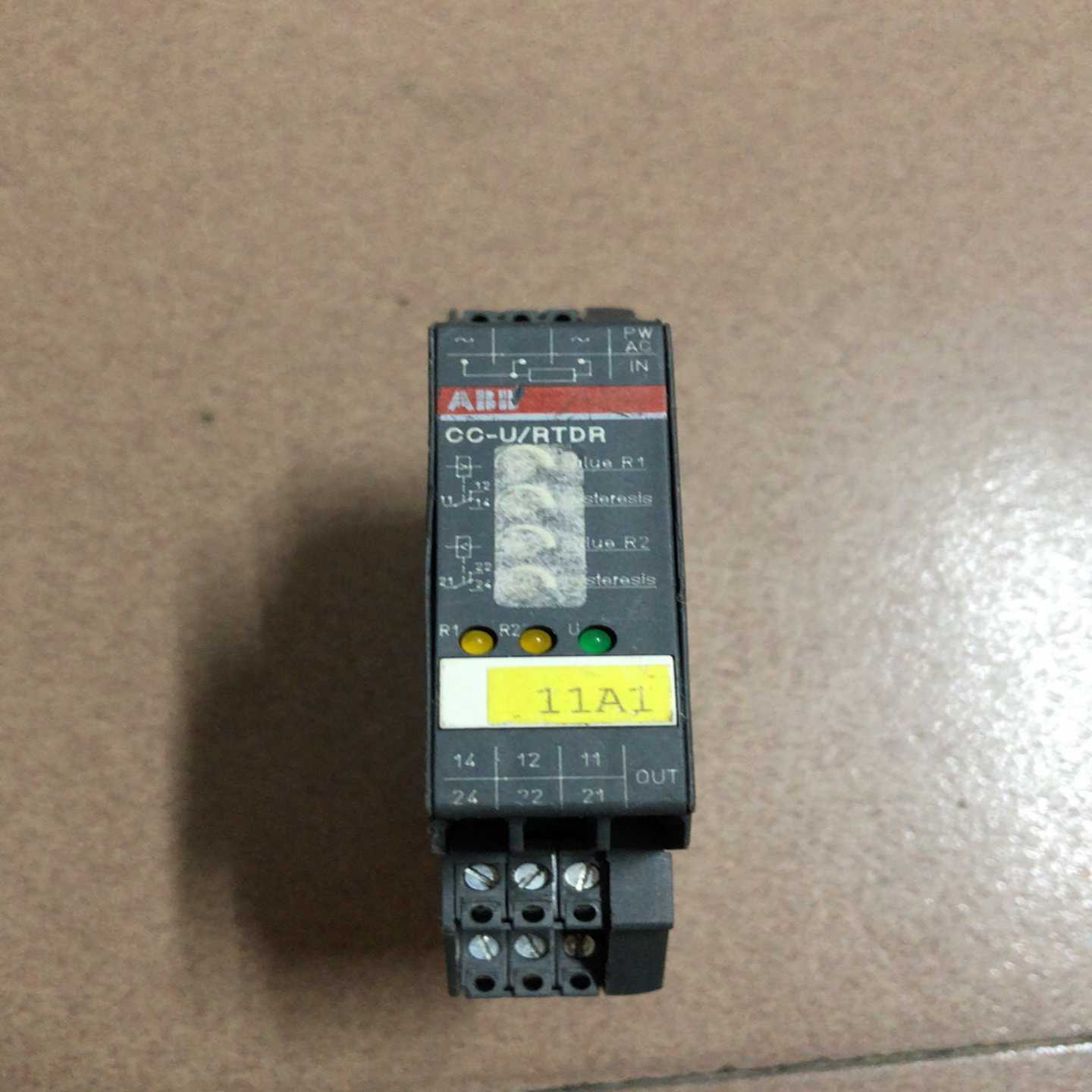 ABB转换器 CC －U ／RTDR继电器。成色如图。的【白零商行】