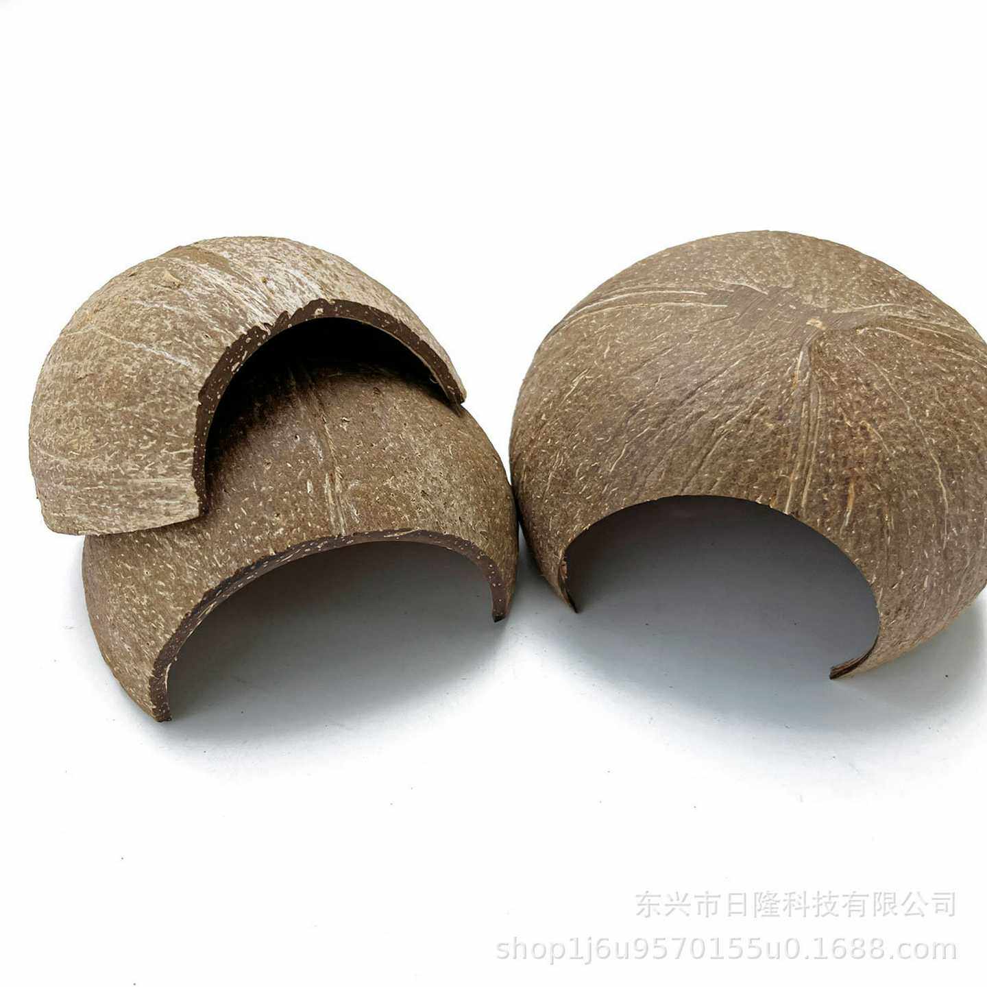 花枝金丝熊躲避屋椰子壳降温夏天笼子造景仓鼠窝刺猬鹦鹉玩具用品