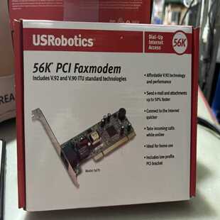 美国机器人USRobotics56KPCI传真猫调制解调议价