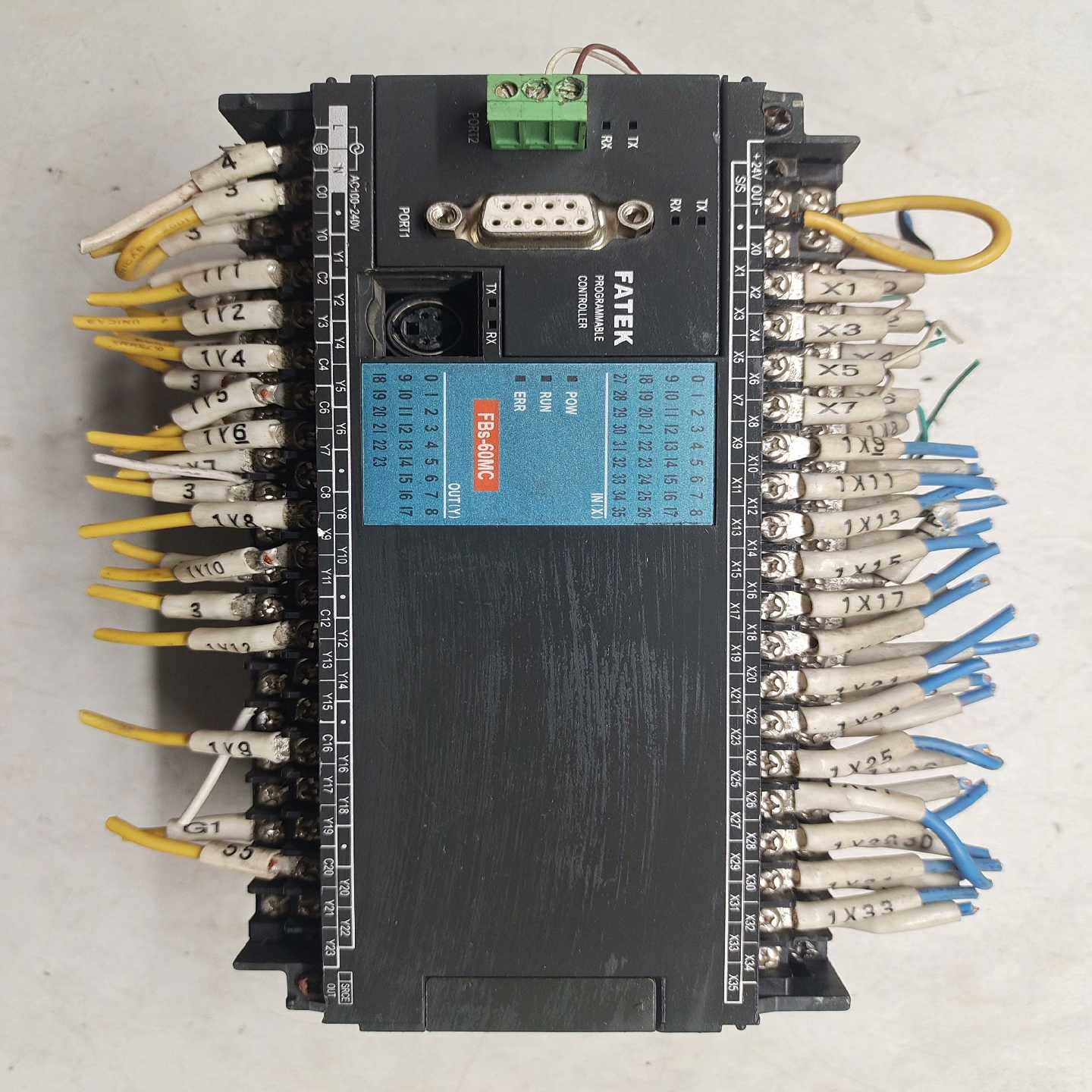 永宏PLCFBS-60MCFATEK，成色如图，询价