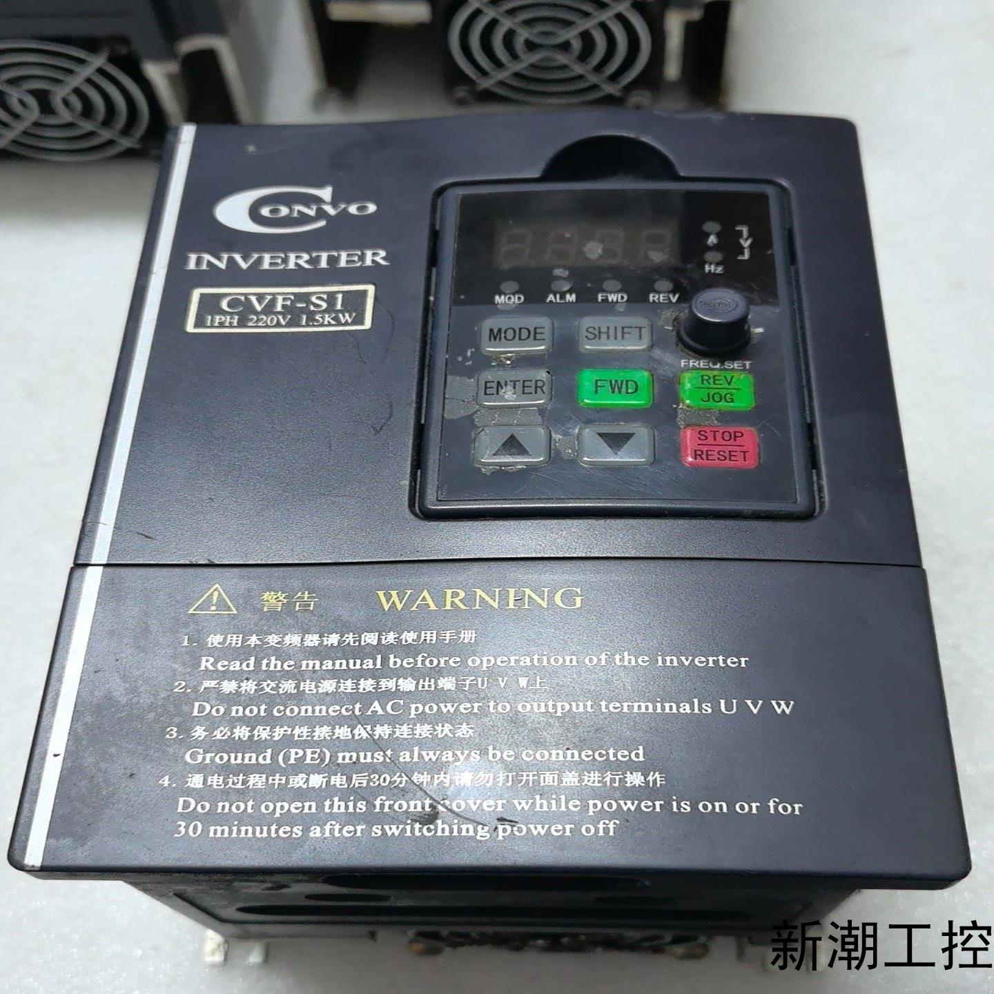 康沃变频器CVF-S115KW功率机器成色如图实物拍议价商品