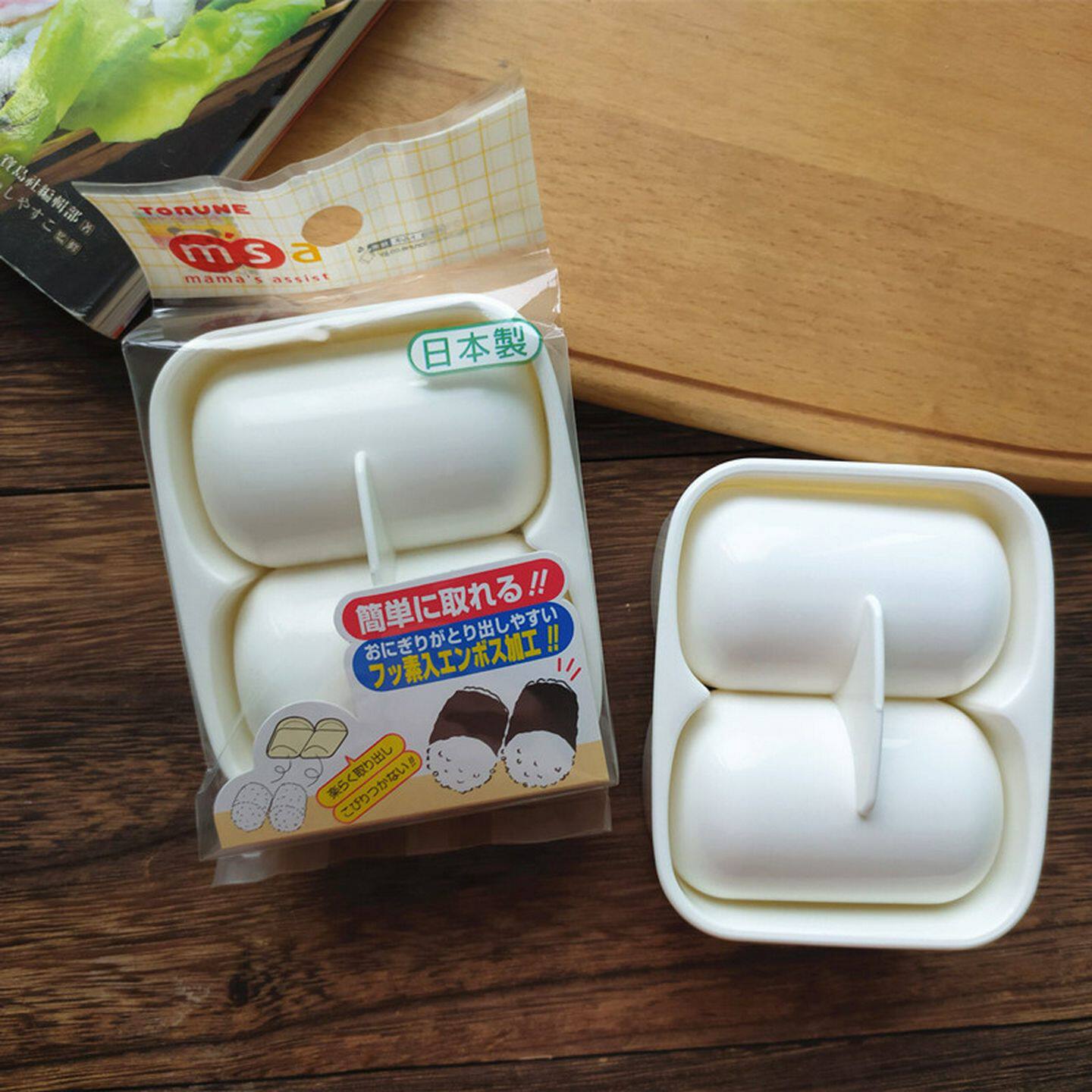 圆柱饭团模具2个组寿司紫菜卷卡通手握饭团便当制作模具