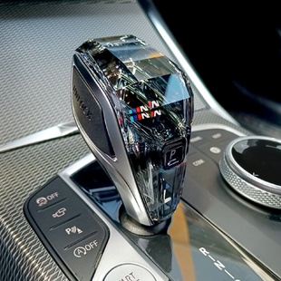 适用于新3系4系X5X6X7宝马水晶换档杆3系三件套