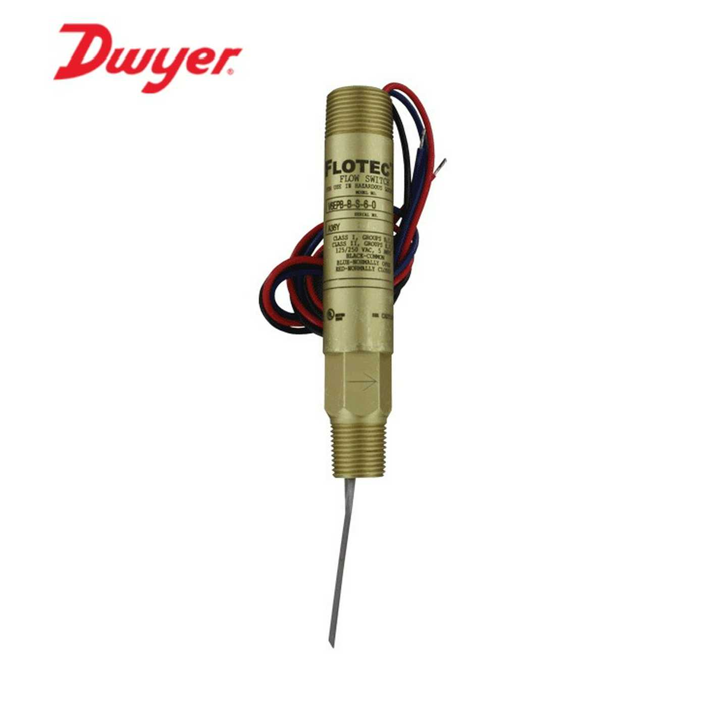 Dwyer德威尔FLOTECT流量开关V6EPB-B-S-T6-0-MT-AT,V6EPB-B-D-6-0