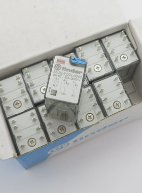 10xMiniatur-IndustrierelaisFINDER55.32.9.024.0040Steckre