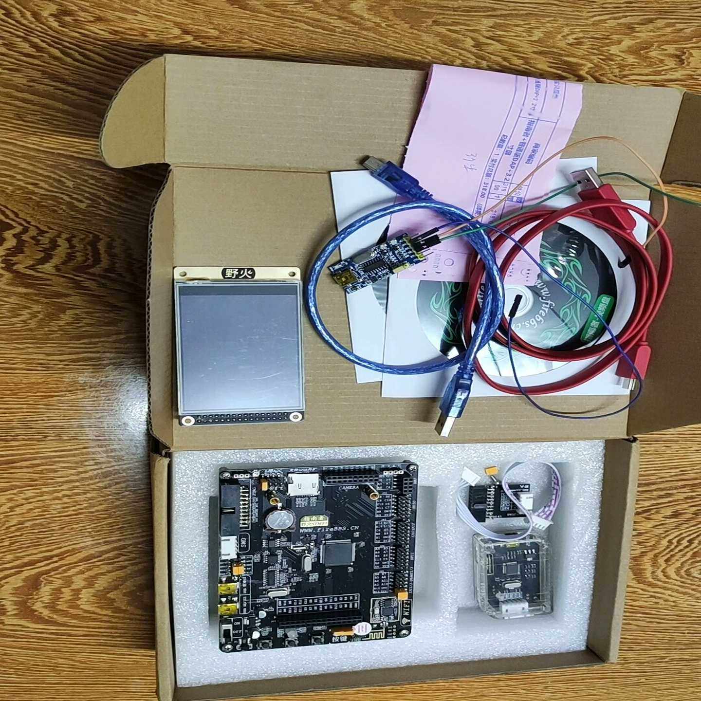 野火指南者STM32F103开发板，板载的CH340有点问题询价