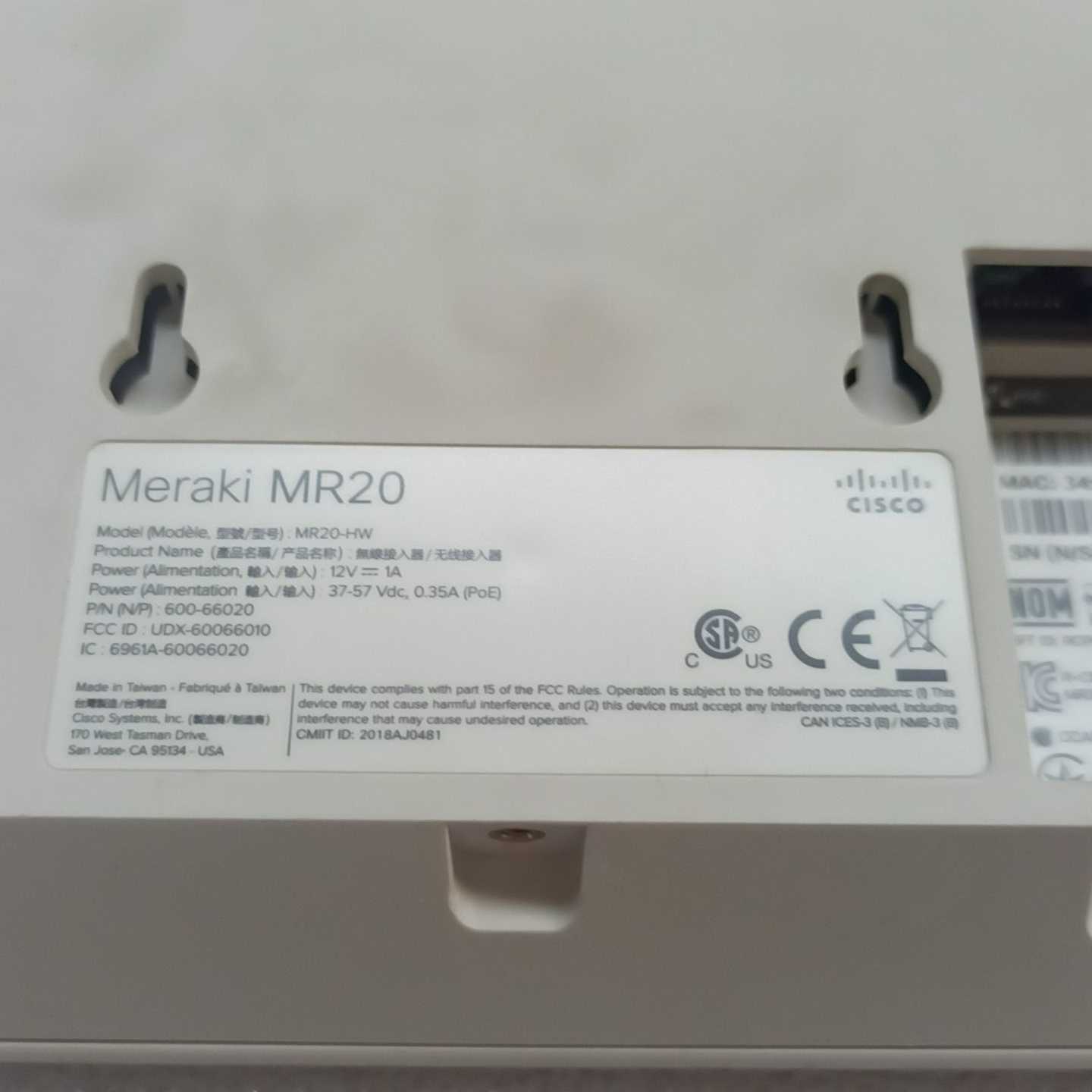 思科Meraki Mr20 无线AP接入点 CISCO MR--议价商品
