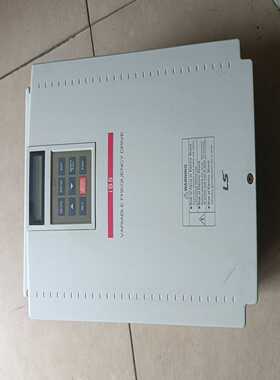 LS变频器SV150iS5-4N015kw成色如图，功