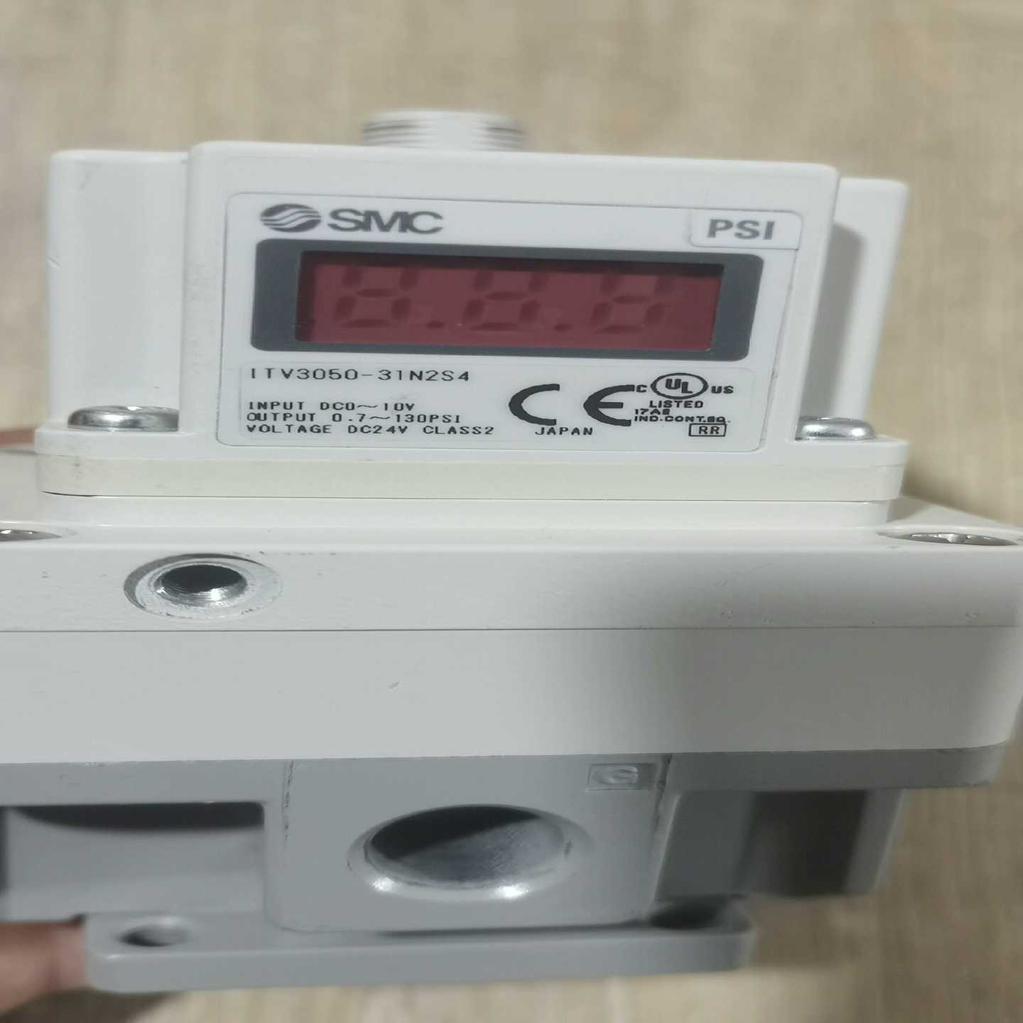 议价SMC比例阀lTV3050-31N2S4拆机件