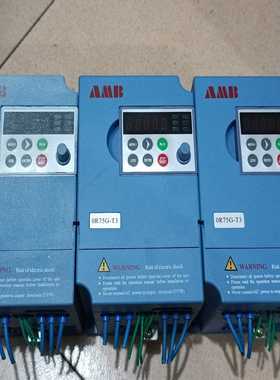 安邦信变频器AMB100-0R7G-T30.75KW38询价