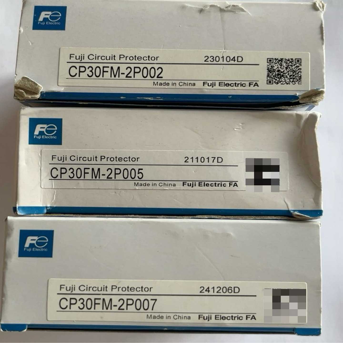 富士断路器CP30FM-2P002/2P005/2P007，--议价商品