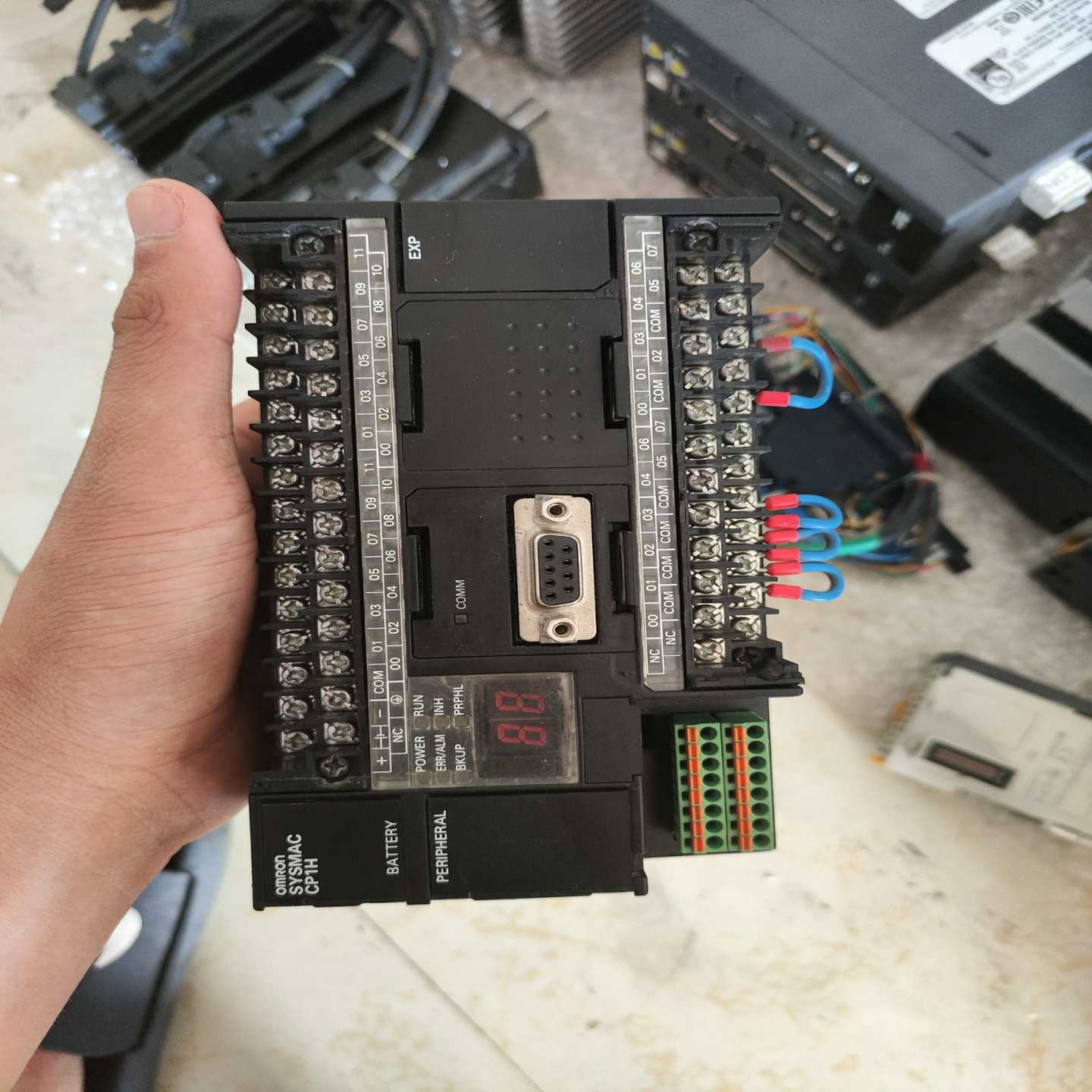 plc,cp1h-xa40dt-d,成色一般般,包适用