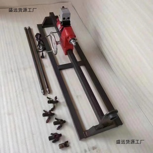 穿管道打孔机横向铺管机改造圆孔专用公路 过路钻孔机水钻自动台式