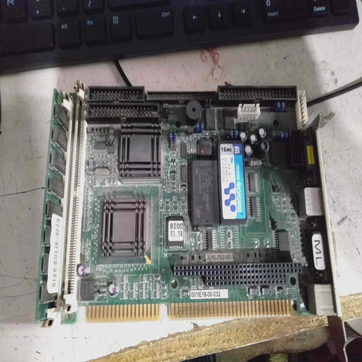 威达电半长工控主板JUKI-752-R3v3.20适用