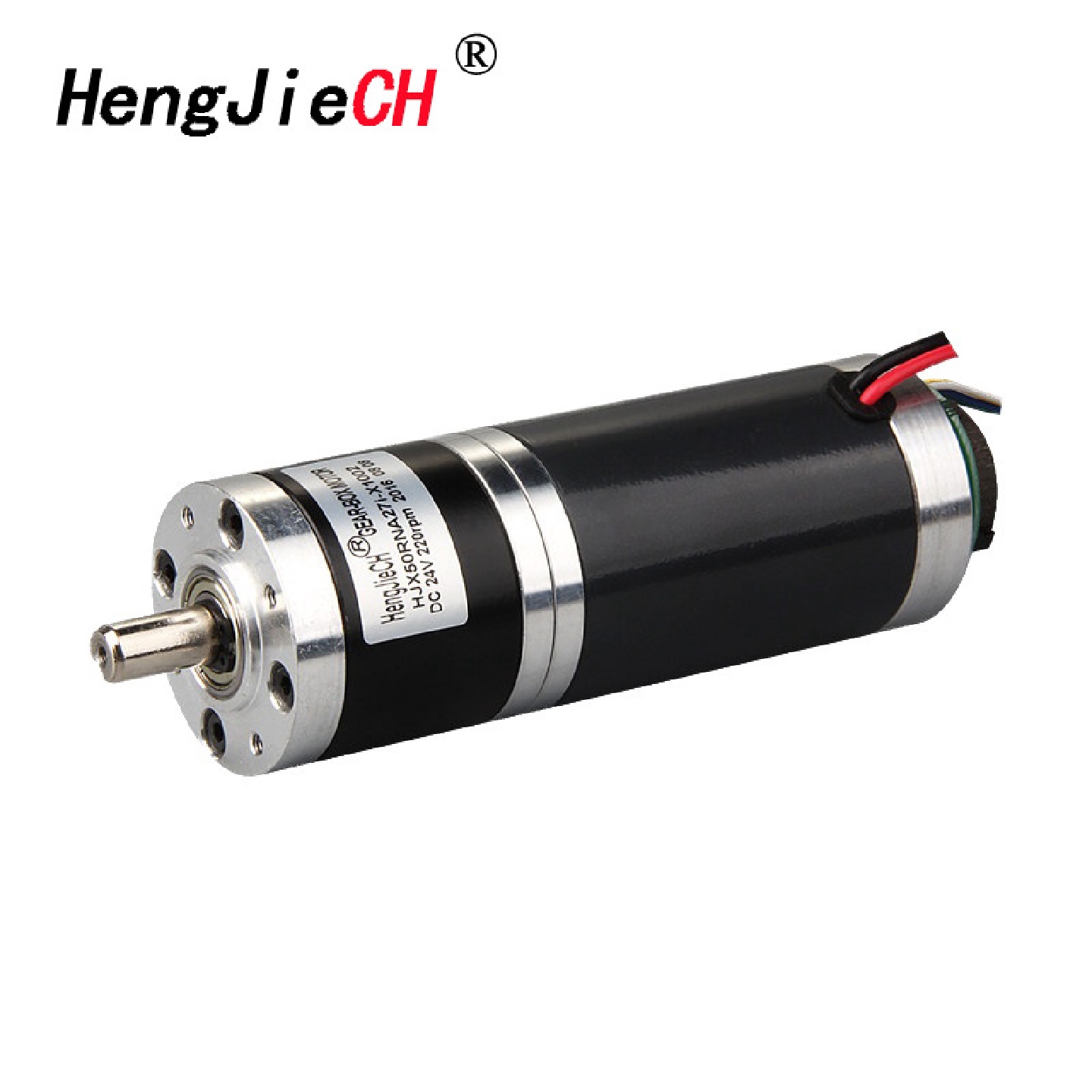 厂家直销HJX50RNA带编码器永磁直流行星减速电机36V/24V/12V马达