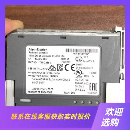 AB模块带底座   1743-0B8E拍前询价下单