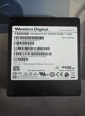 询价WD西数SN200NVMeSSD1920GB健康