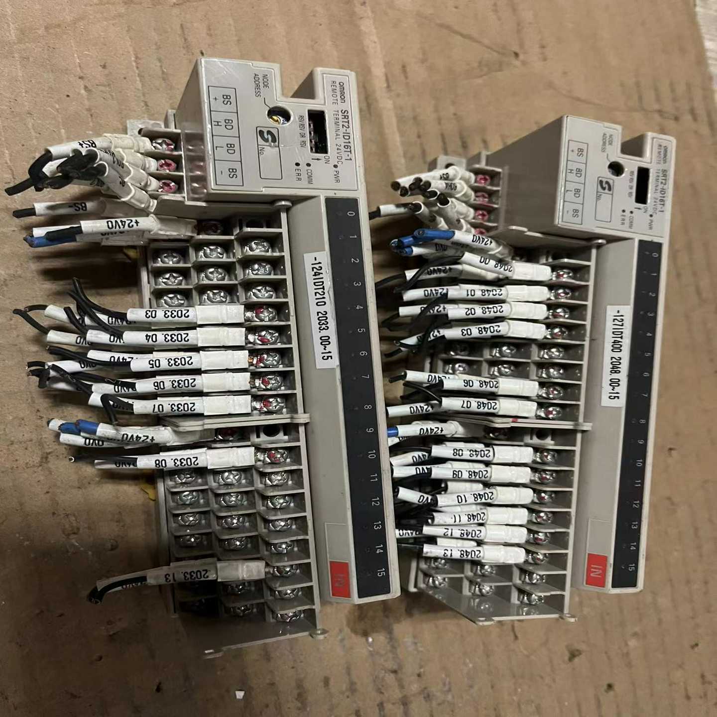 议价欧姆龙SRT2-ID16T-1实物图,远程终端。功能包好。有