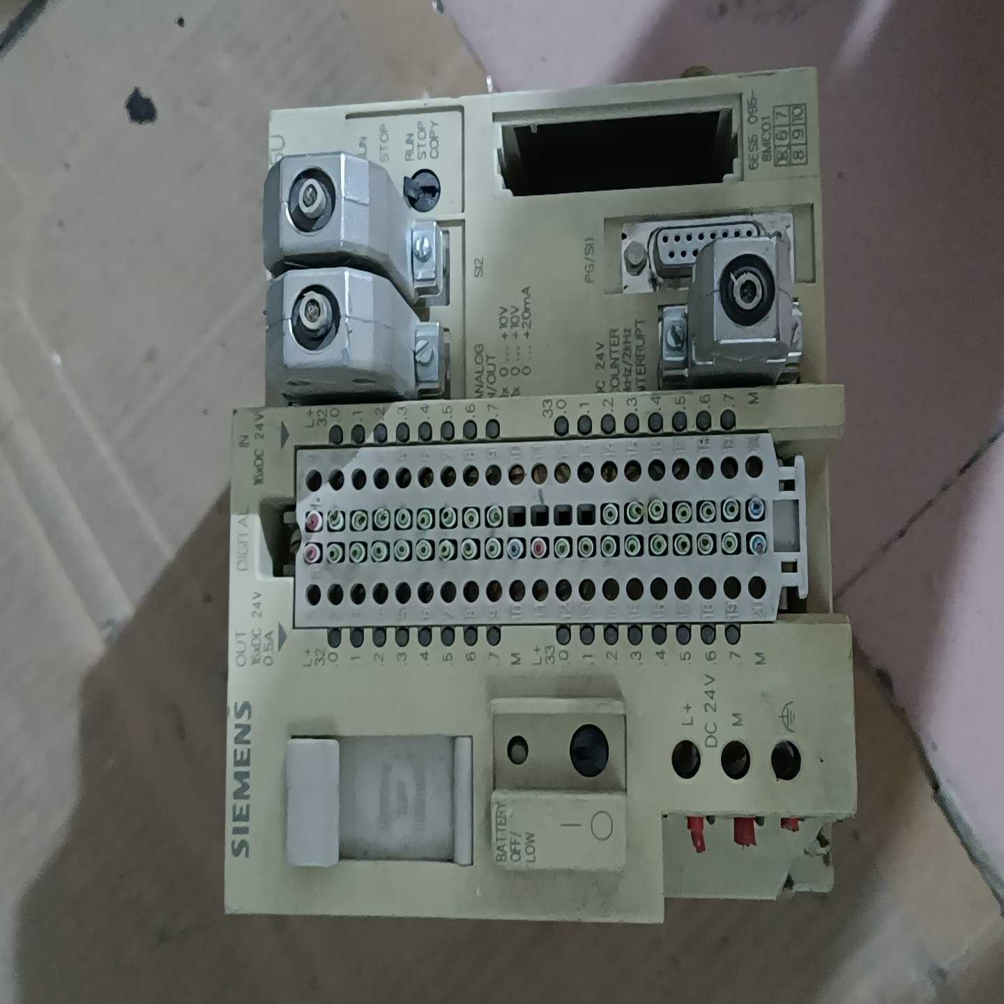 西门子PLC模块6ES5 095-8MC01，成色如图，功能-询价客服
