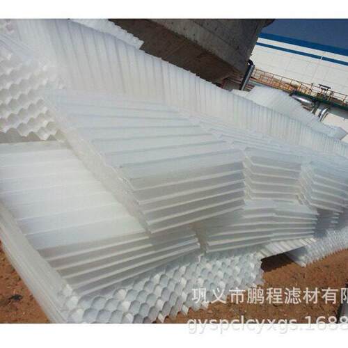 冷却塔填料蜂窝斜管 洗砂沉淀池用蜂窝斜管填料 澄清池用斜管填料