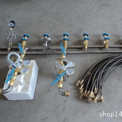 销售氧气、乙炔、丙烷、二氧化碳气体汇流排、现货氧气瓶汇流排