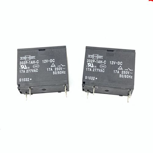 全新原装 302P-1AH-C 12VDC 松川继电器 17A DC12V 四脚 一组常开