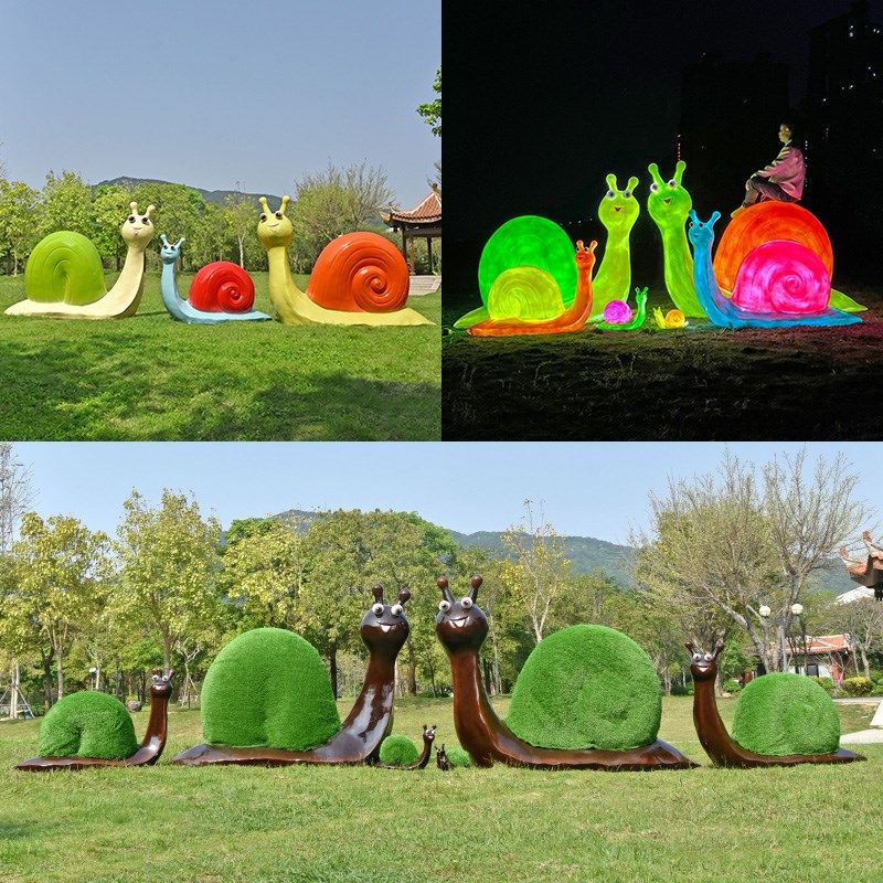 仿真绿植蜗牛雕塑发光玻璃钢摆件公园售楼部动物园林景观动物小品,童装/婴儿装/亲子装,儿童装饰手表,淘宝优惠券,粉丝福利购,淘宝优惠卷