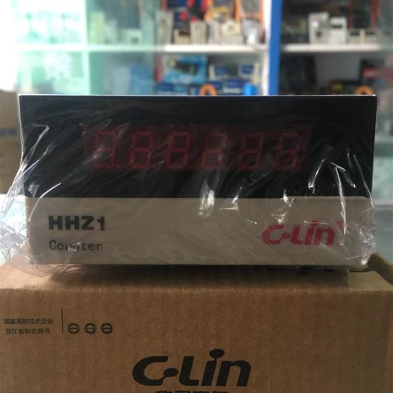 欣灵电气计数继电器转速表HHZ1 6位数1-999999 AC220V