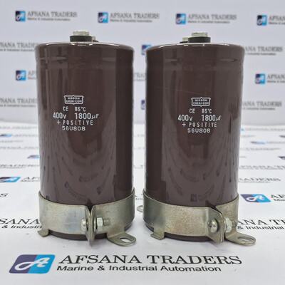 LOT OF 2X NIPPON CHEMICON 56U808 ALUMINUM ELECTROLYTIC CAPAC