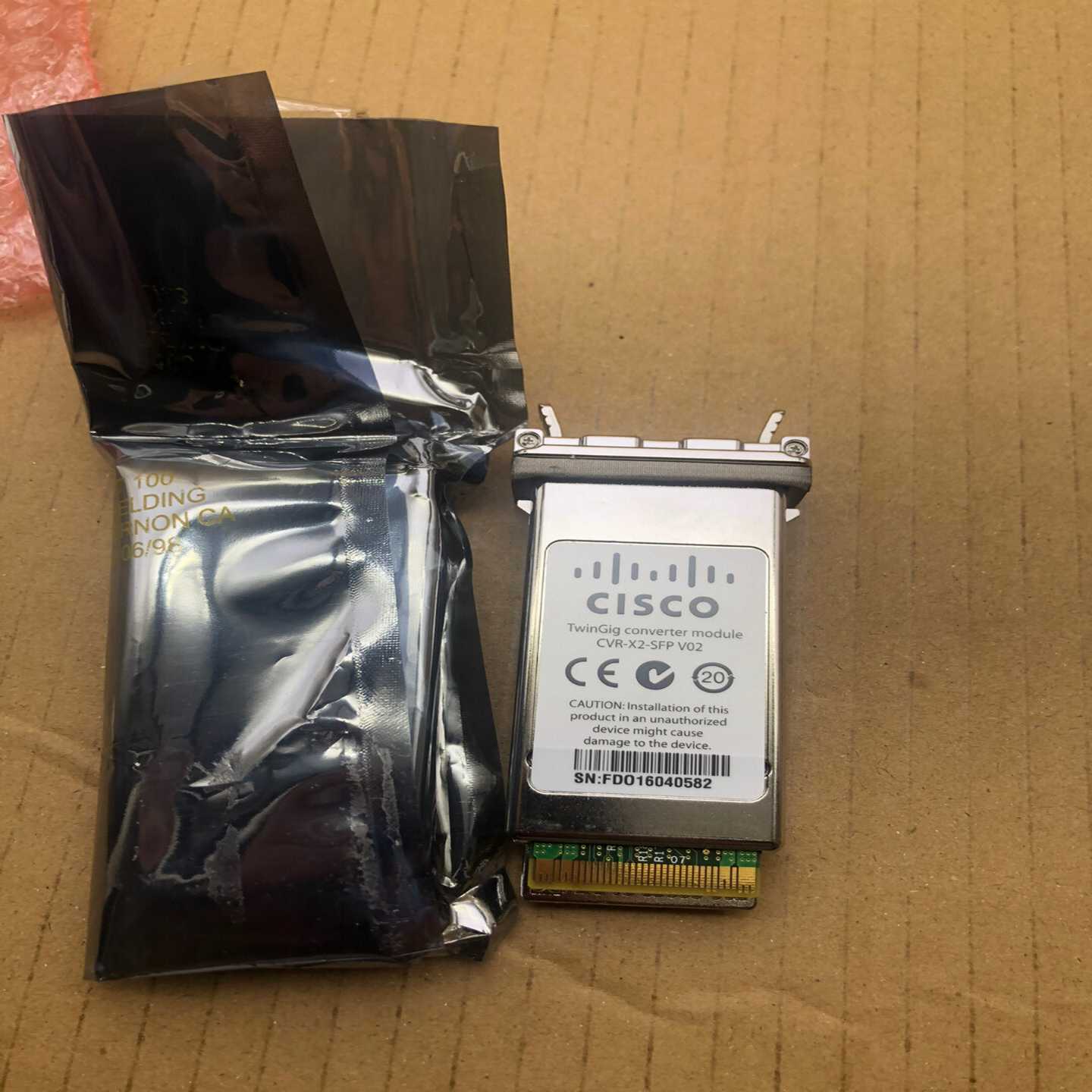 二手原装思科CISCOCVR-X2-SFPV02模块万兆--议价商品