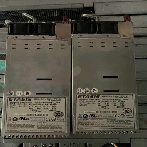 亿泰兴EFRP-351A磁盘阵列柜电源350W（零零电子）